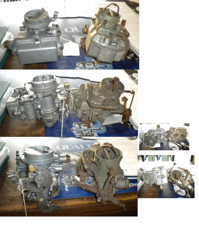 Holley and Motorcraft 1bl carburetors
